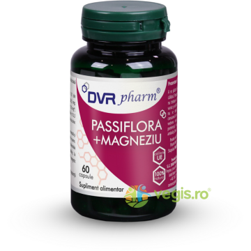 Passiflora + Magneziu 60cps