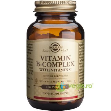 B-Complex Cu Vitamina C 100tb