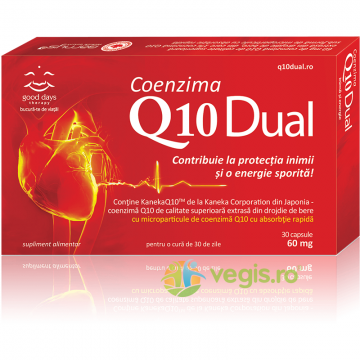 Coenzima Q10 Dual 30cps Good Days Therapy,