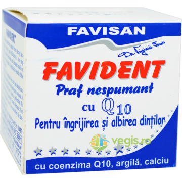 Favident Nespumant cu Q10 50ml