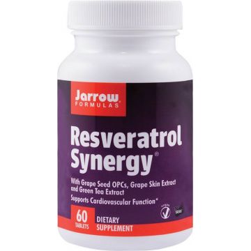 Resveratrol Synergy 60tb - Jarrow Formulas - Secom