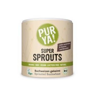 Super Sprouts hrisca germinata raw eco-bio 220g - Pur Ya!