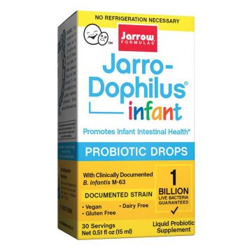 Jarro dophilus infant 15ml Jarrow, Secom