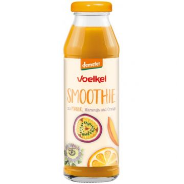 Smoothie cu mango, fructul pasiunii si portocale, eco-bio, 280ml - Voelkel