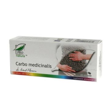 Carbo Medicinalis 30cps - Medica ProNatura