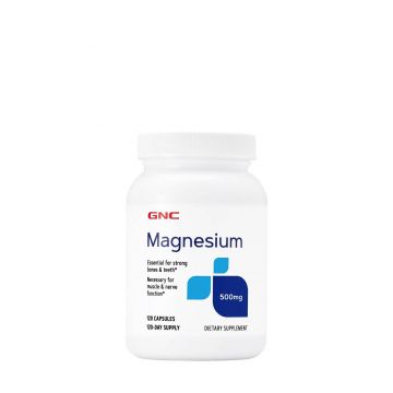 Magneziu, 500 Mg, 120 Capsule - GNC