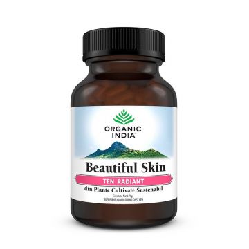 Beautiful Skin, Ten Radiant, 60cps - Organic India
