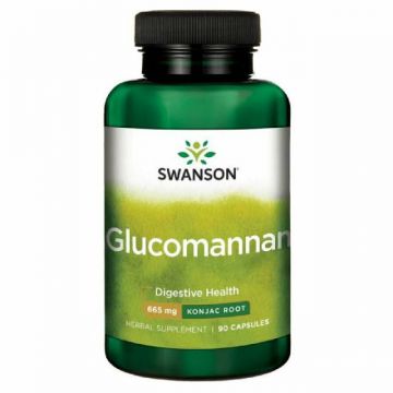 Glucomannan, 665mg, 90cps - Swanson