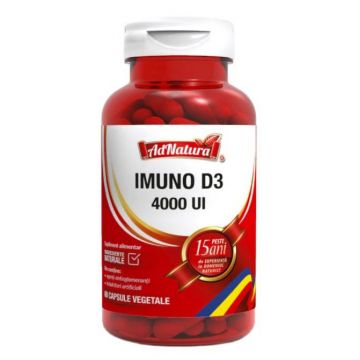 Imuno D3, 4000ui, 90cps - Adnatura