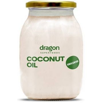 Ulei de cocos dezodorizat, eco-bio, 1000ml - Dragon Superfoods