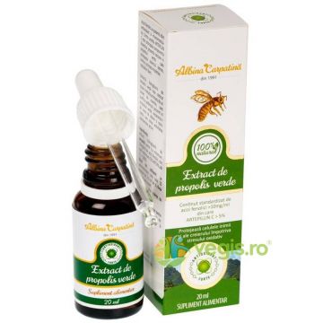 Extract de Propolis Verde Antioxidant Forte 100% Natural fara Alcool 20ml