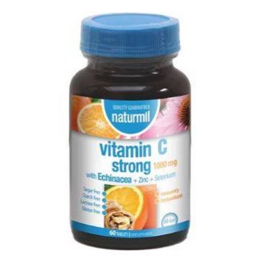 VITAMIN C STRONG 1000mg, 60 comprimate, DIETMED-NATURMIL
