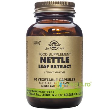 Nettle Leaf (Urzica) Extract 60cps Vegetale