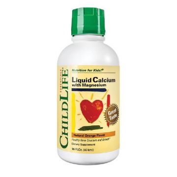 Secom ChildLife Calcium with Magnesium aroma portocale 473 ml
