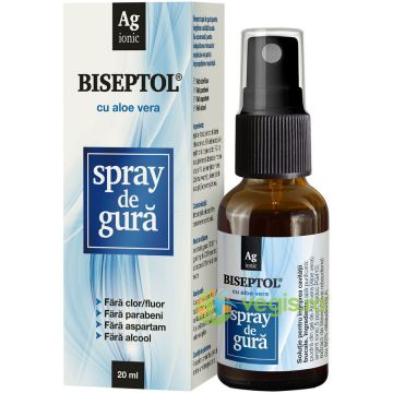 BiSeptol Spray de Gura cu Aloe Vera 20ml