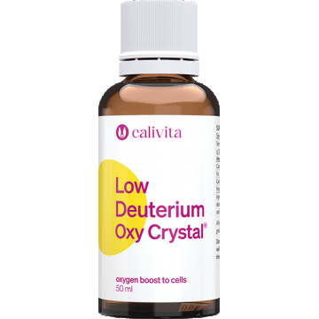 Low Deuterium Oxy Crystal (50 ml) Apa cu continut redus de deuteriu si oxigen stabilizat.