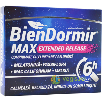 Bien Dormir Max Extended Release 30cpr