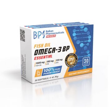 Omega 3 1000 mg BP Essential 30 capsule Balkan Pharmaceuticals
