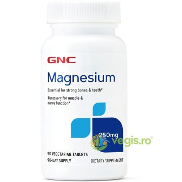 Magneziu (Magnesium) 250mg 90tb vegetale