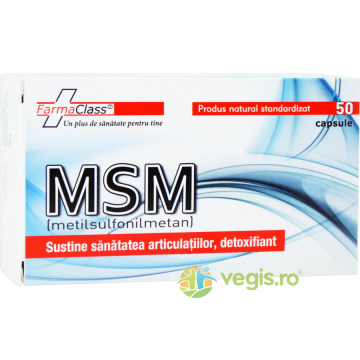 MSM 600mg (Metilsulfonilmetan) 50cps