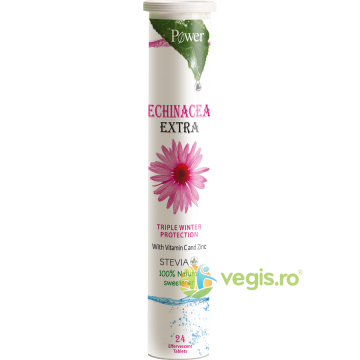 Echinacea Extra cu Vitamina C si Zinc 24tb efervescente