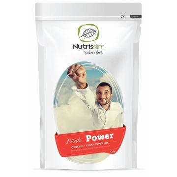 Pulbere mix vegan Power barbati eco 125g - NUTRISSLIM