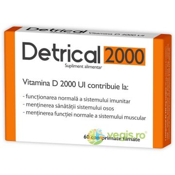 Detrical (Vitamina D3) 2000U.I 60cpr