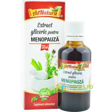 Extract Gliceric pentru Menopauza fara Alcool 50ml