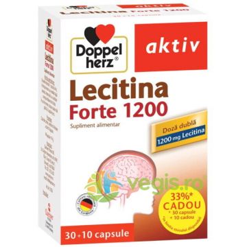 Lecitina Forte 1200mg Aktiv 30cps+10cps