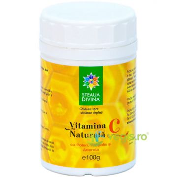 Vitamina C Naturala cu Polen, Propolis si Acerola 100g