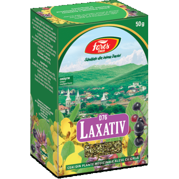 Ceai Laxativ, D76, 50 g, Fares