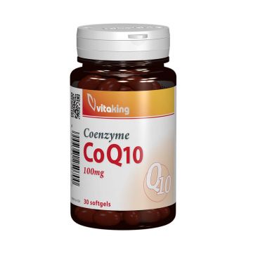 Coenzima Q10 100mg, 30 capsule gelatinoase, Vitaking