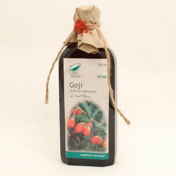 Sirop Goji - Catina tibetana, 250 ml, Pro Natura