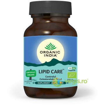 Lipid Care (Controlul Colesterolului) Ecologic/Bio 60cps vegetale