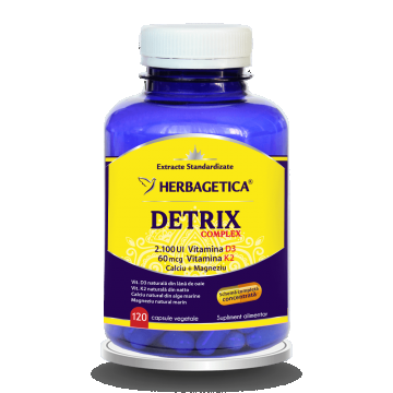 Detrix, 120 capsule vegetale, Herbagetica