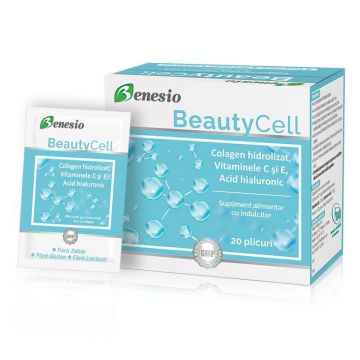 BeautyCell colagen 5 g x 20 plicuri, Benesio