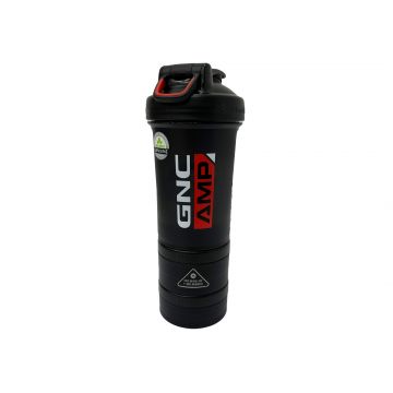 Gnc Blender Bottle Shaker Cup V2, Prostak Compartiment Pentru Suplimente, 450 Ml