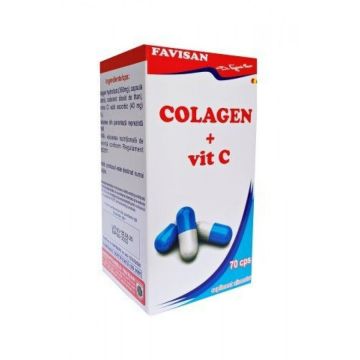 Colagen + vitamina C 70 capsule
