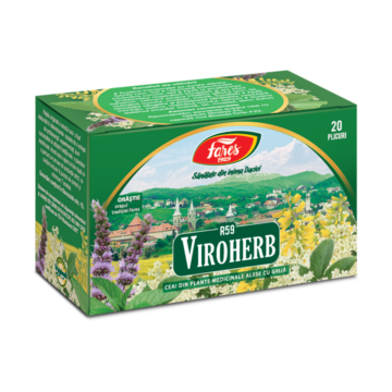 Viroherb, R59, ceai la plic
