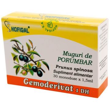 Muguri de Porumbar, Gemoderivat, 30 monodoze, Hofigal