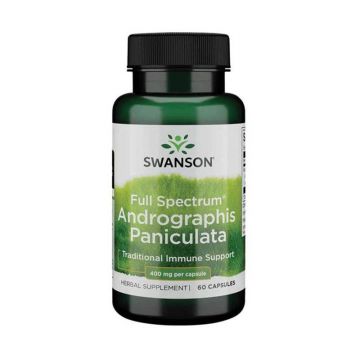Andrographis Paniculata, 400 mg, 60 capsule, Swanson