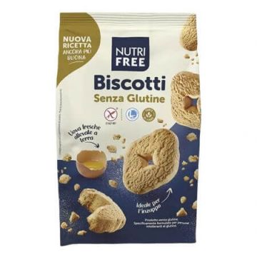 Biscuiti fara gluten Biscotti, 300 g, Nutrifree