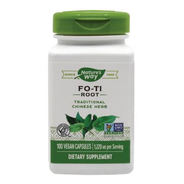 Fo-Ti SECOM Natures Way 100 capsule (Concentratie: 610 mg)