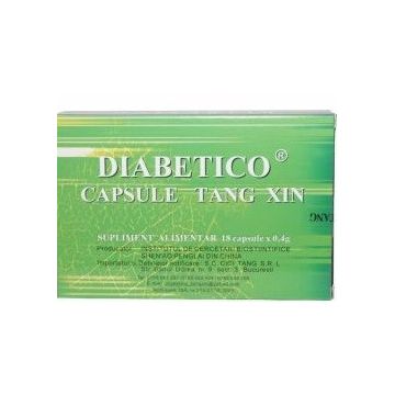 Diabetico Tang Xin 18 capsule Cici Tang (Ambalaj: 18 capsule)