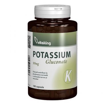 Potasiu (gluconate) 99mg 100cps Vitaking