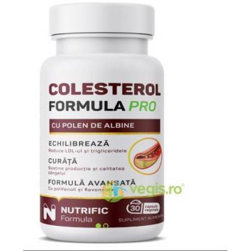 Colesterol Formula Pro vegetale, 30cps - Nutrific