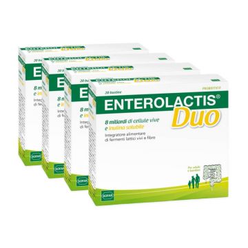 Enterolactis Duo, 4 x 20 plicuri, Sofar