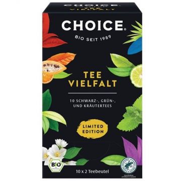 Selectie de ceai Tea Diversity Choice, 20 plicuri, Yogi Tea