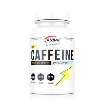 Caffeine, 90 tablete, Genius Nutrition
