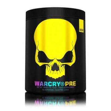 Pre-workout Warcry Electric Juice Flavour, 400 g, Genius Nutrition